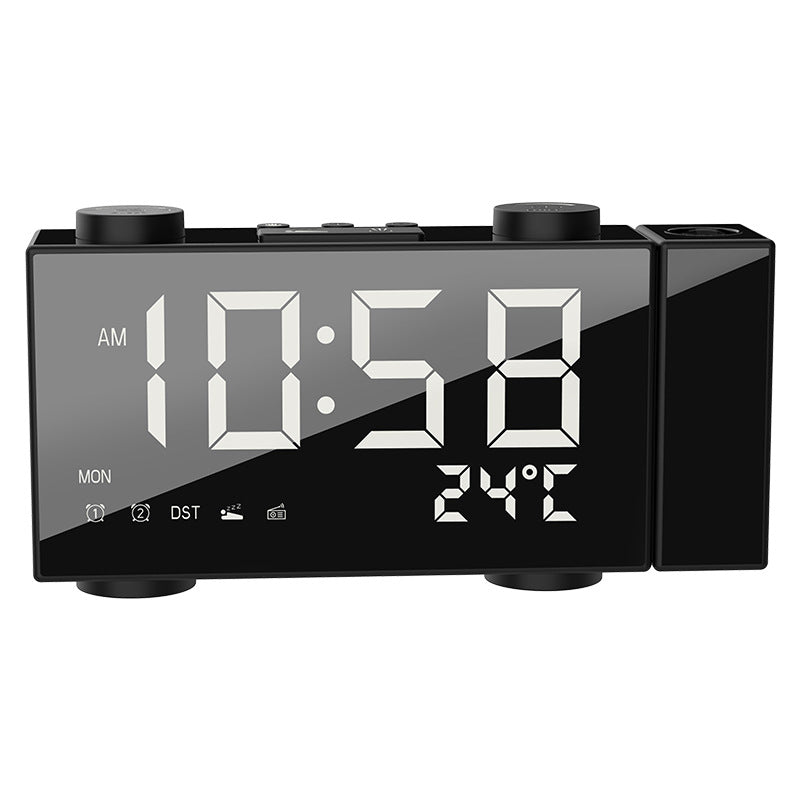 FM Radio Projection Digital Alarm Clock