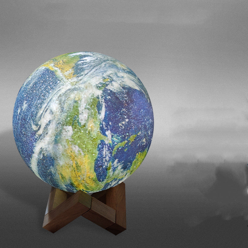 3D Print Earth Lamp