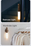 LED Photosensitive Sensor Wireless Rechargeable Night Lamp